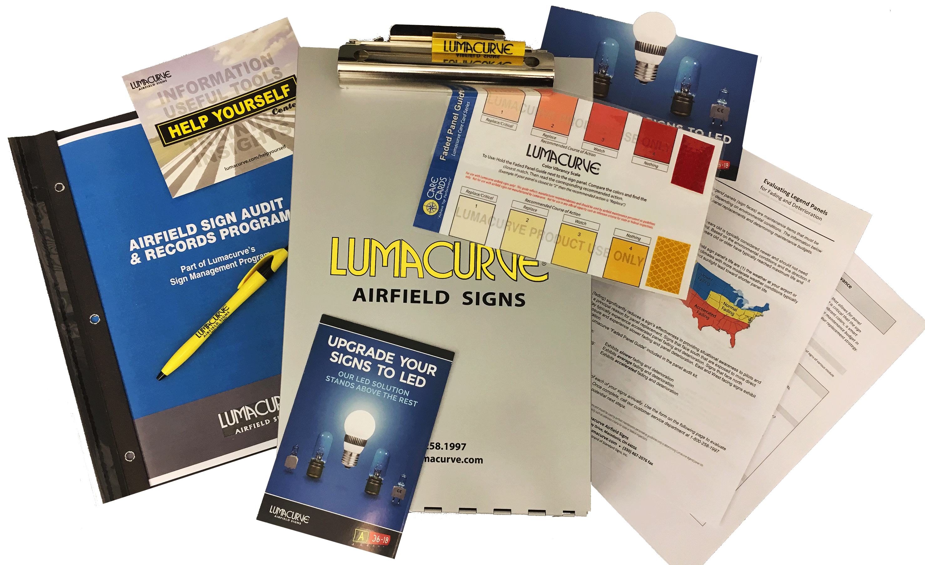 Sign Master Program | Lumacurve Airfield Signs