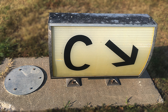 Lumacurve Airfield Signs