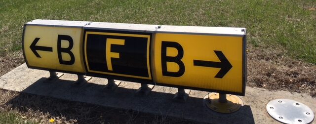 Lumacurve Airfield Signs