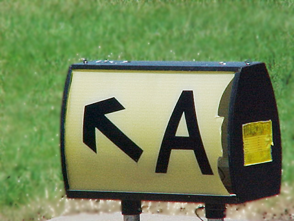 Lumacurve Airfield Signs