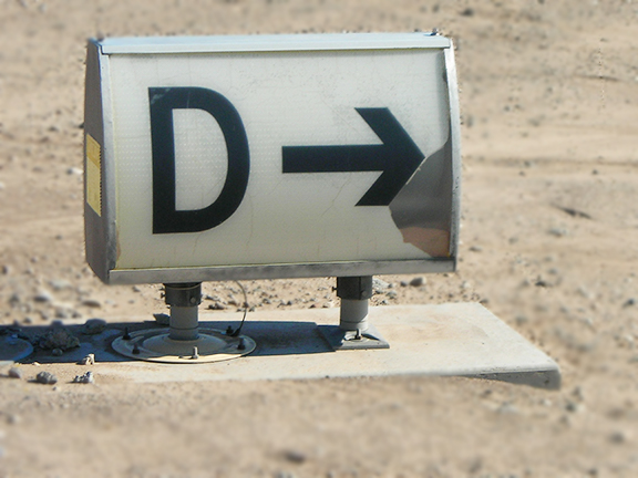 Lumacurve Airfield Signs