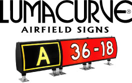 Lumacurve Airfield Guidance Signs